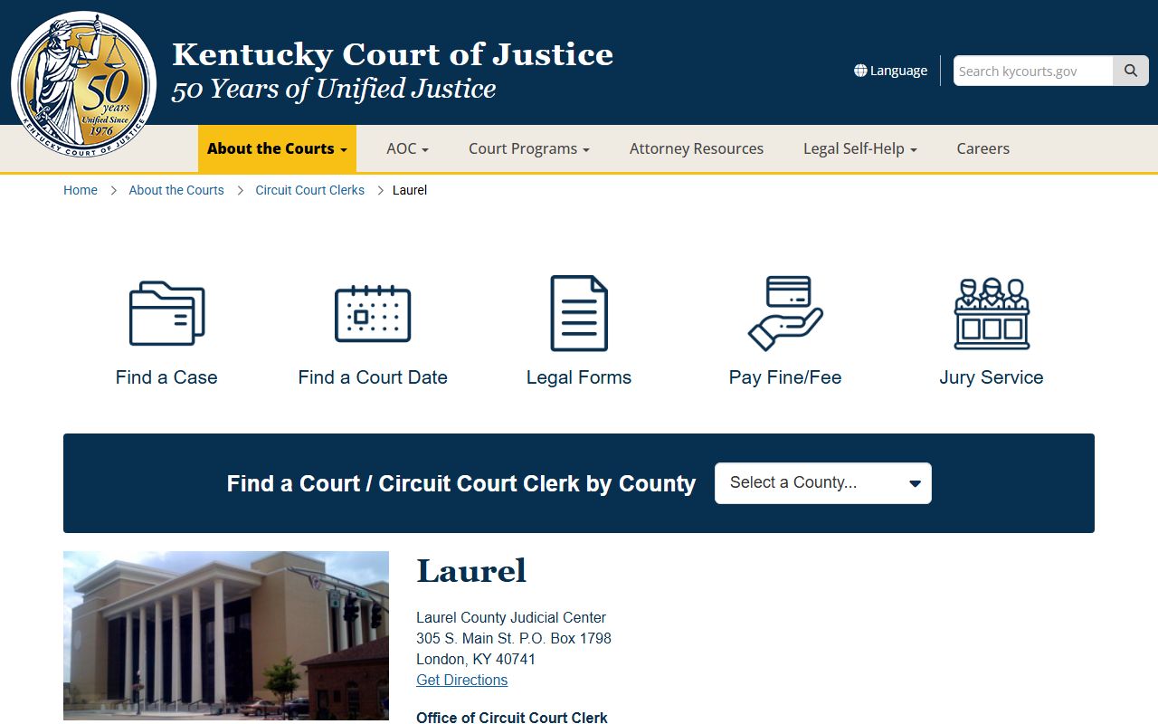 Laurel County court records after jail arrest court information